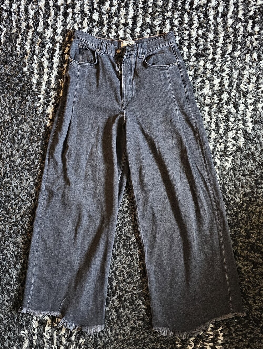 We The Free - Free People Old West Wide Leg Slouchy Jeans